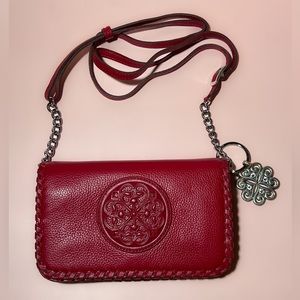 Brighton Ferrara collection crossbody purse and Brighton keychain